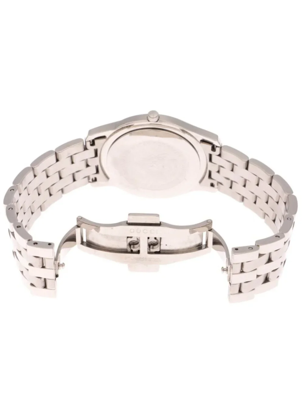Gucci Watch Stainless Steel Black Dial Quartz